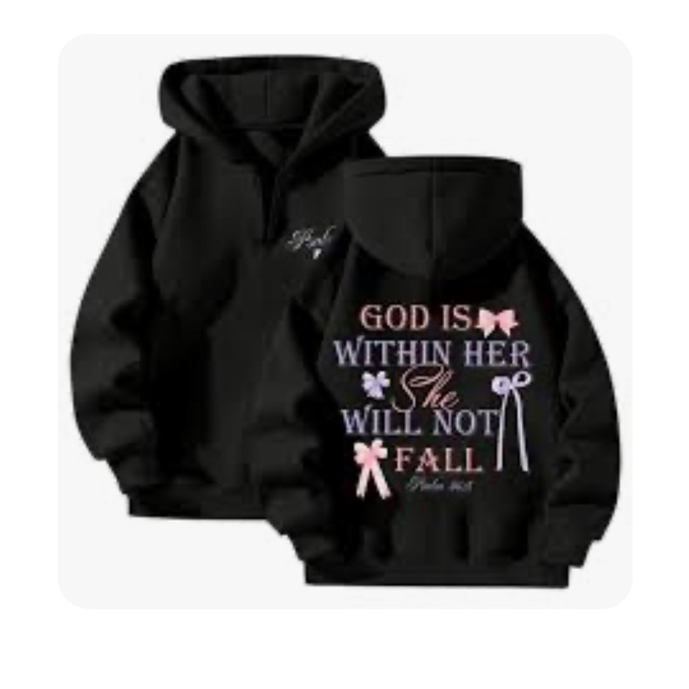 Quarter Zip God Is Within Her